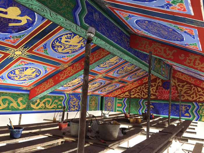 安徽古建筑彩绘