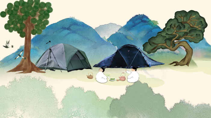 主题手绘文化墙